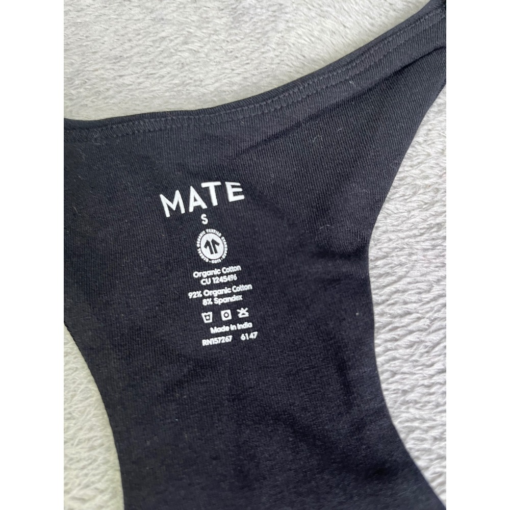 MATE The Label Organic Biker Shorts & Sports Bra Set Activewear Size S - Picture 9 of 12